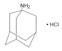 SYMMETREL®    (Amantadine Hydrochloride) Structural Formula Illustration