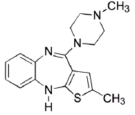 ZYPREXA (olanzapine) Structural Formula Illustration